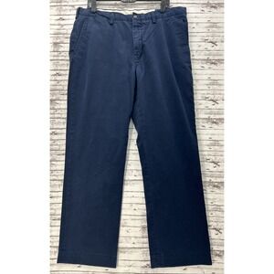 Polo Ralph Lauren Classic Fit Cotton Twill Mens Chino Pants Navy Blue Size 36x29
